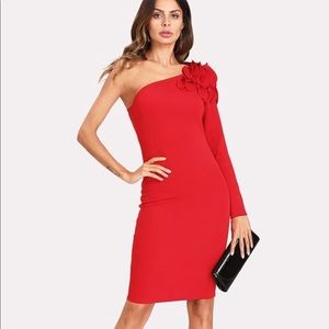 Large SHEIN red dress